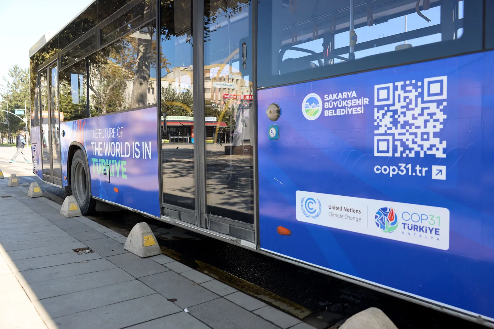 Büyükşehir otobüslerinde COP31 mesajı: Dünyanın geleceği Türkiye’de