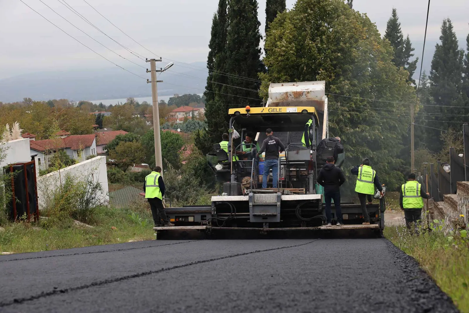 Büyükşehir’den Sapanca Tepebaşı’na ulaşım dokunuşu