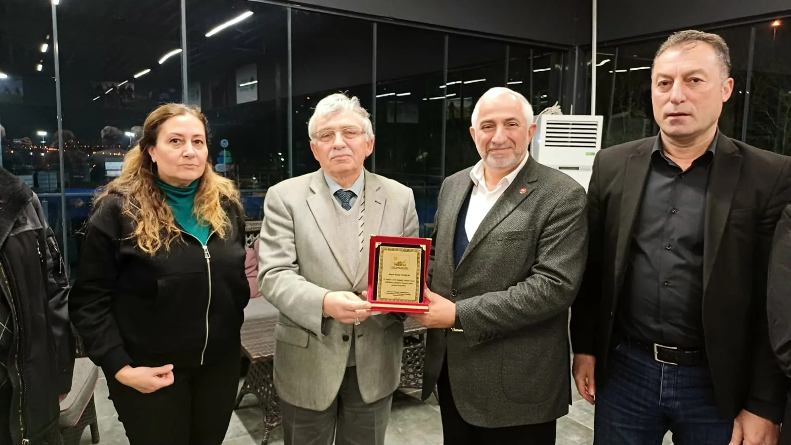 Muhtar Yunus Özçelik’e veda programı