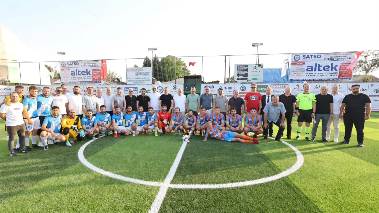 SATSO 7. Meslek Komitesi Geleneksel Futbol Turnuvası başladı