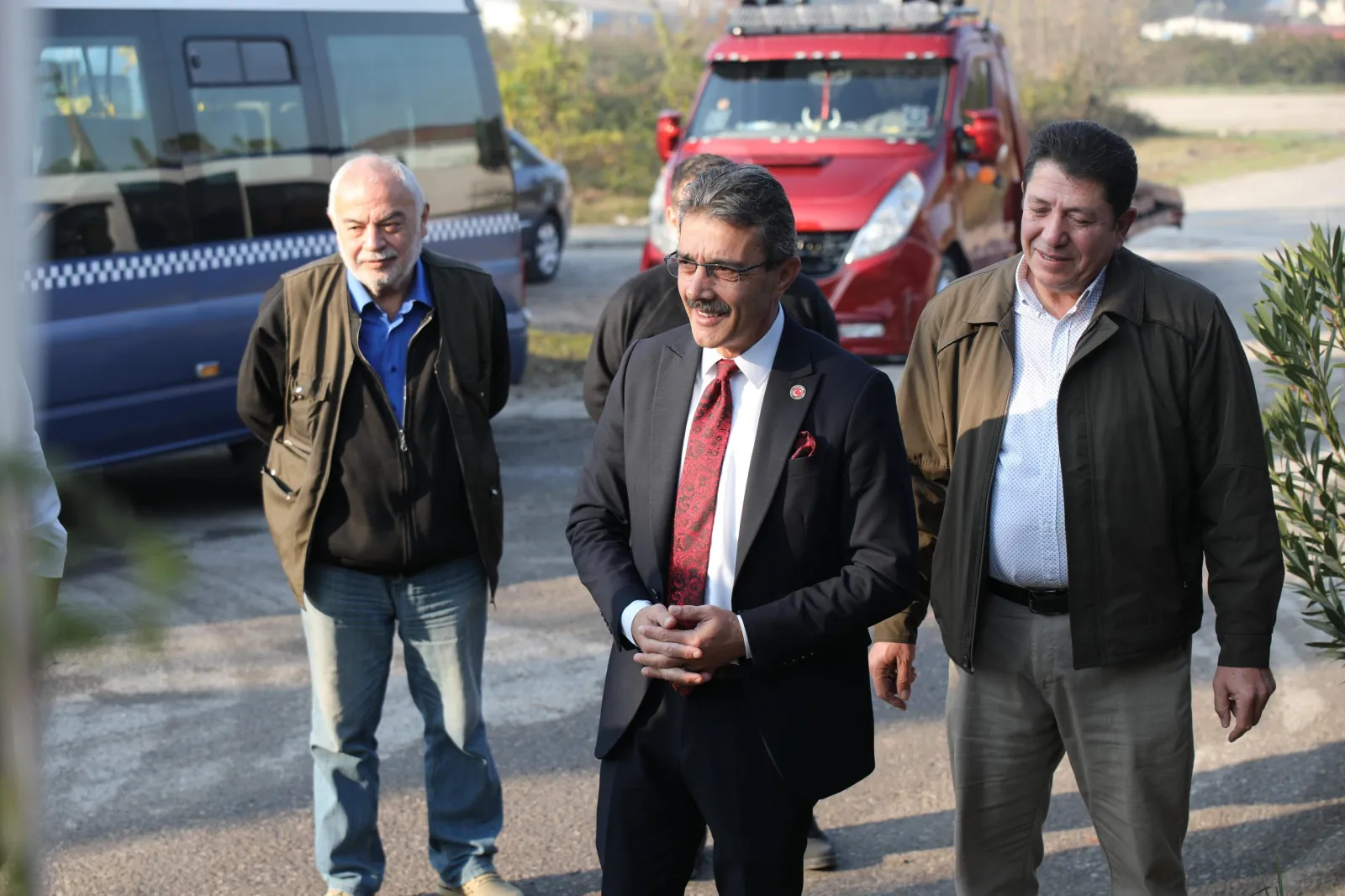 BAŞKAN ŞENOL DİNÇ KÜPÇÜLER MİNİBÜS DURAĞINI ZİYARET ETTİ