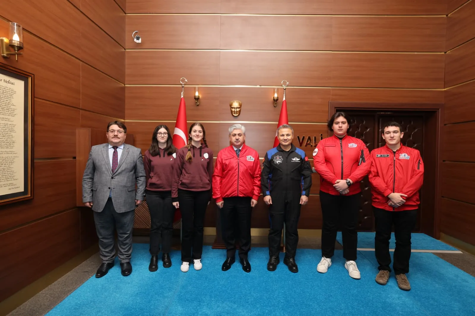 İlk Türk Astronot Alper Gezeravcı Sakarya’da Öğrencilerle Buluştu