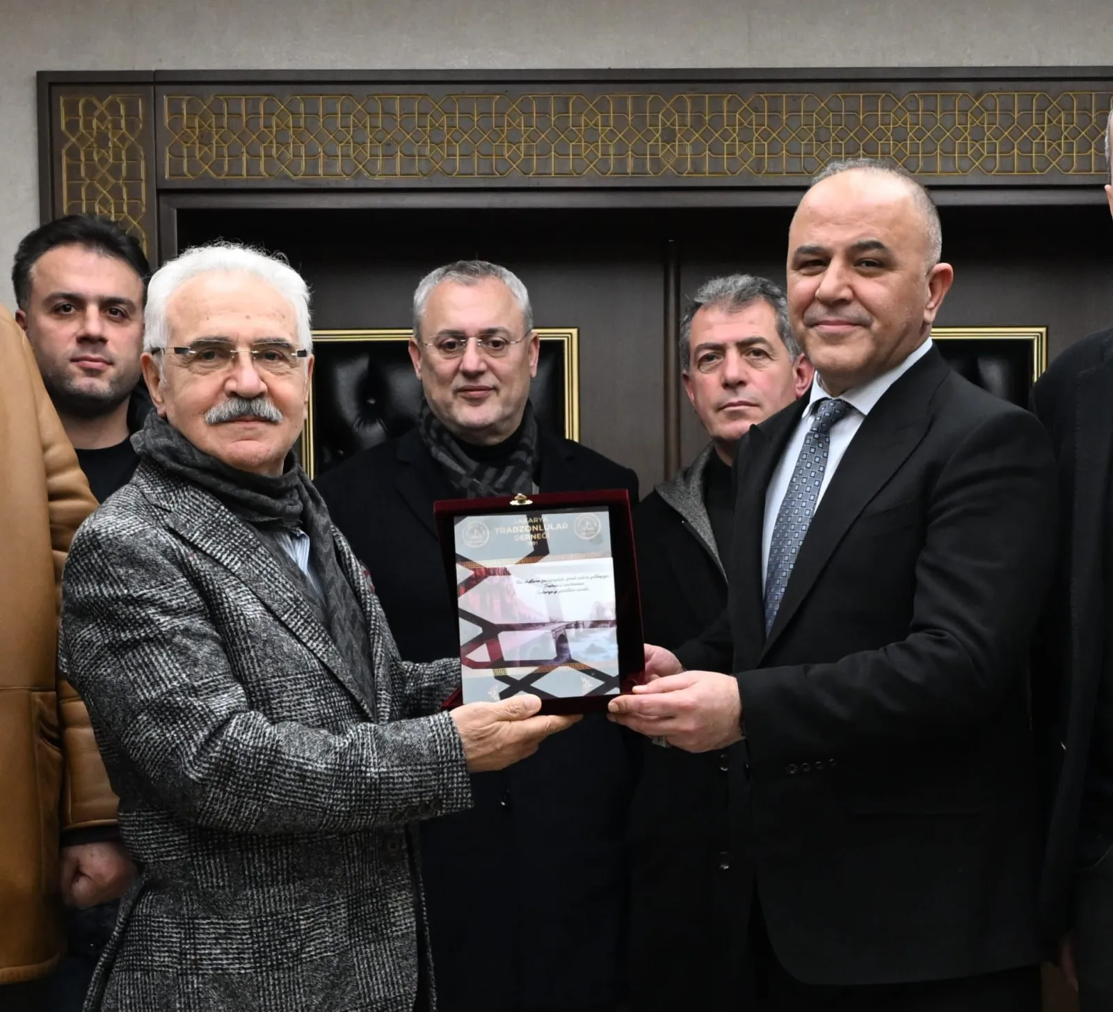 Trabzonlular Derneği’nden Güvenlik Birimlerine Ziyaret