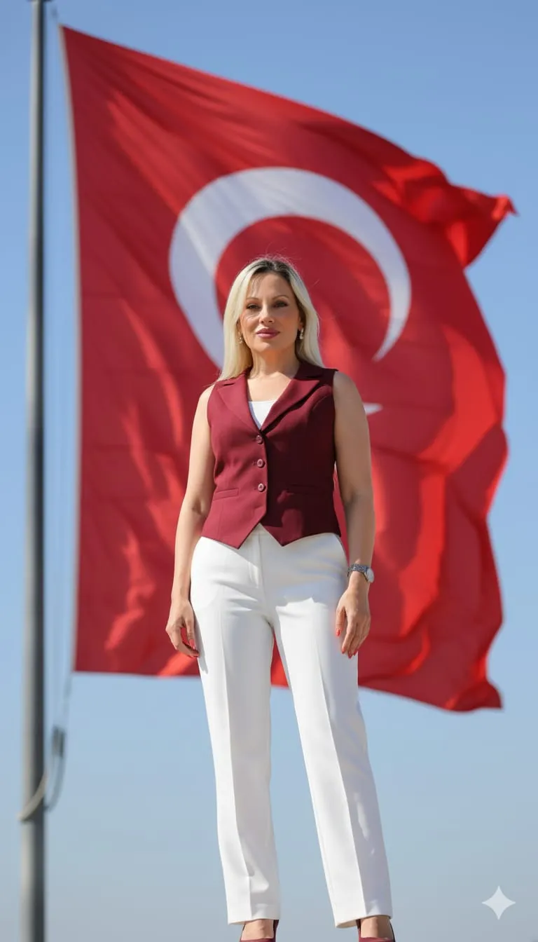 Kırmızına Ayına Yıldızına Kurban Olduğum