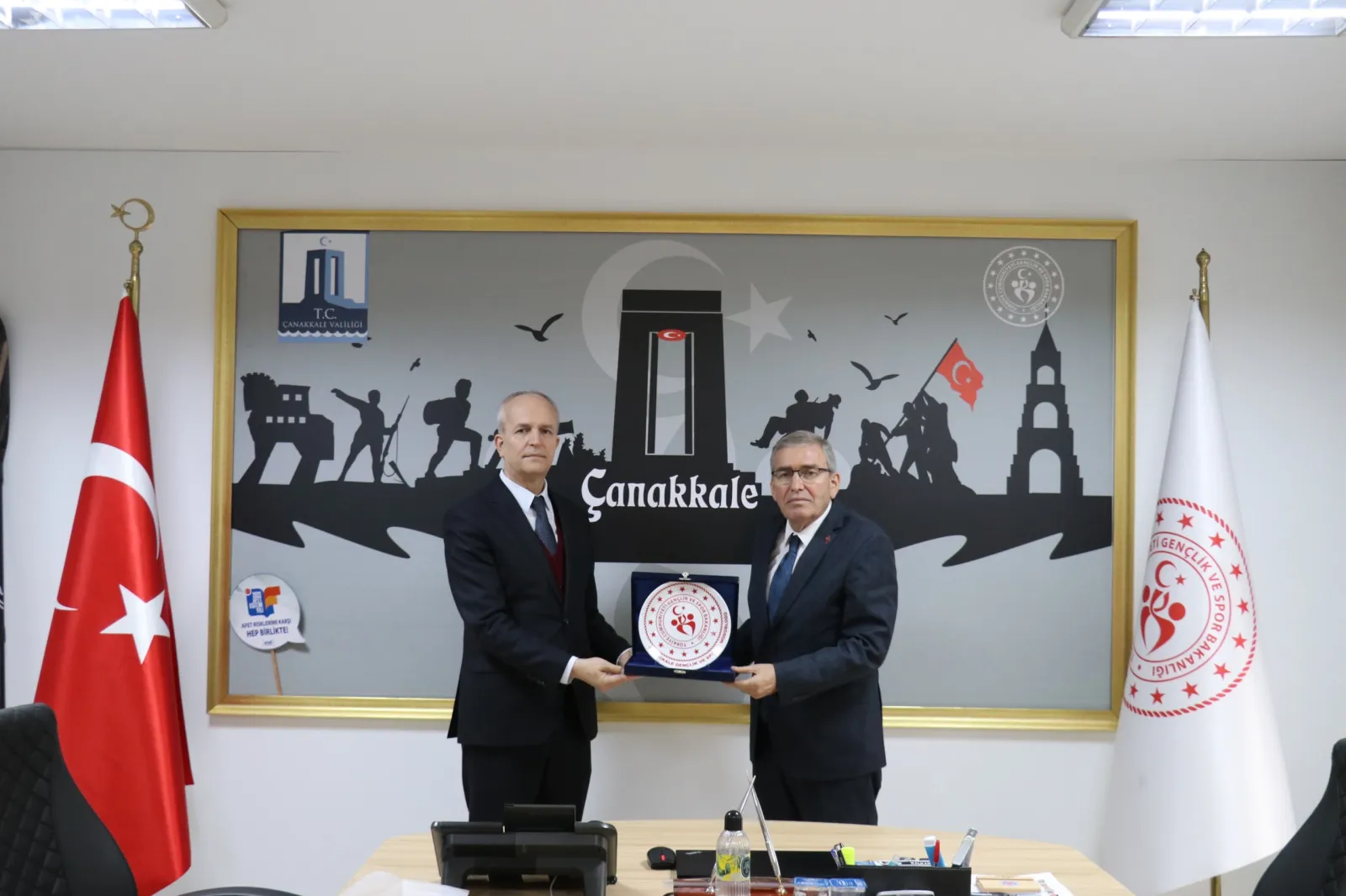 Başkan Yaşar Zımba, Çanakkale Ziyaretinde