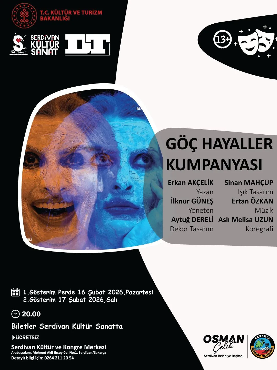 Kültür Sanatın Kalbi Serdivan’da Atıyor