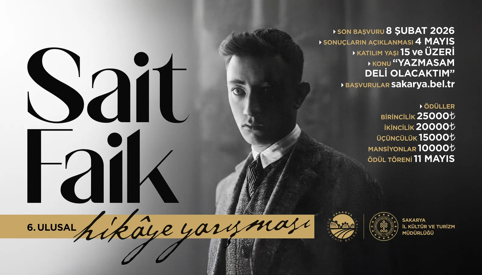 6, Ulusal Sait Faik Hikâye Yarışması’na rekor katılım;