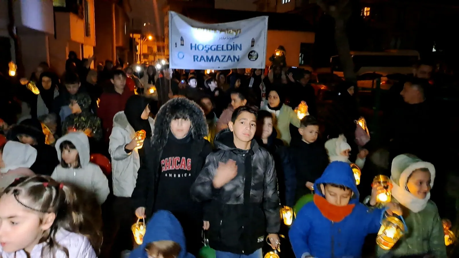 Sakarya’da Ramazan Coşkusu: Fener Alayıyla “Hoş Geldin” Denildi