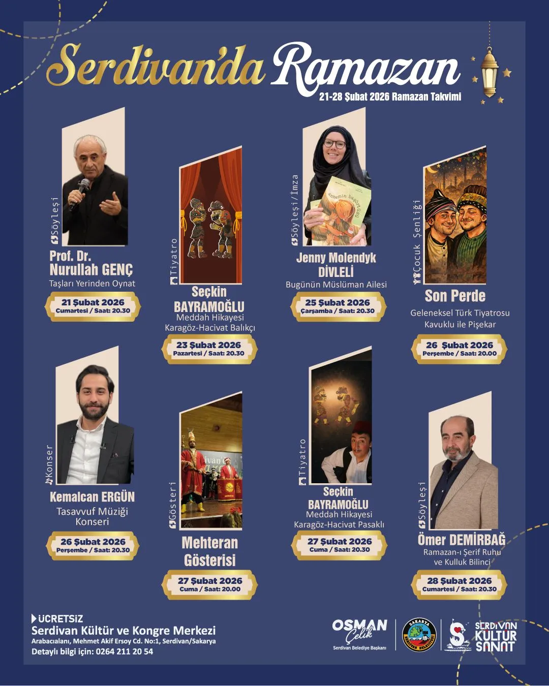 Serdivan’da Geleneksel Ramazan Ruhu Yeniden Canlanıyor
