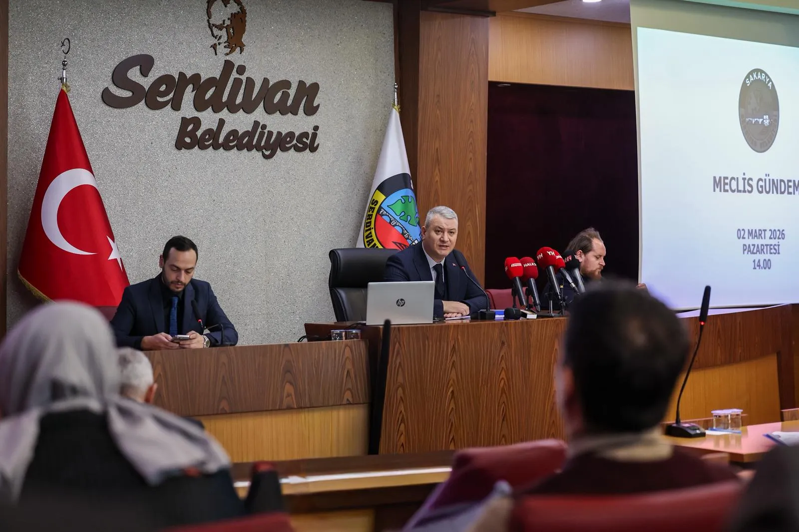 Serdivan Belediye Meclisi Mart Ayı İçin Toplantısı