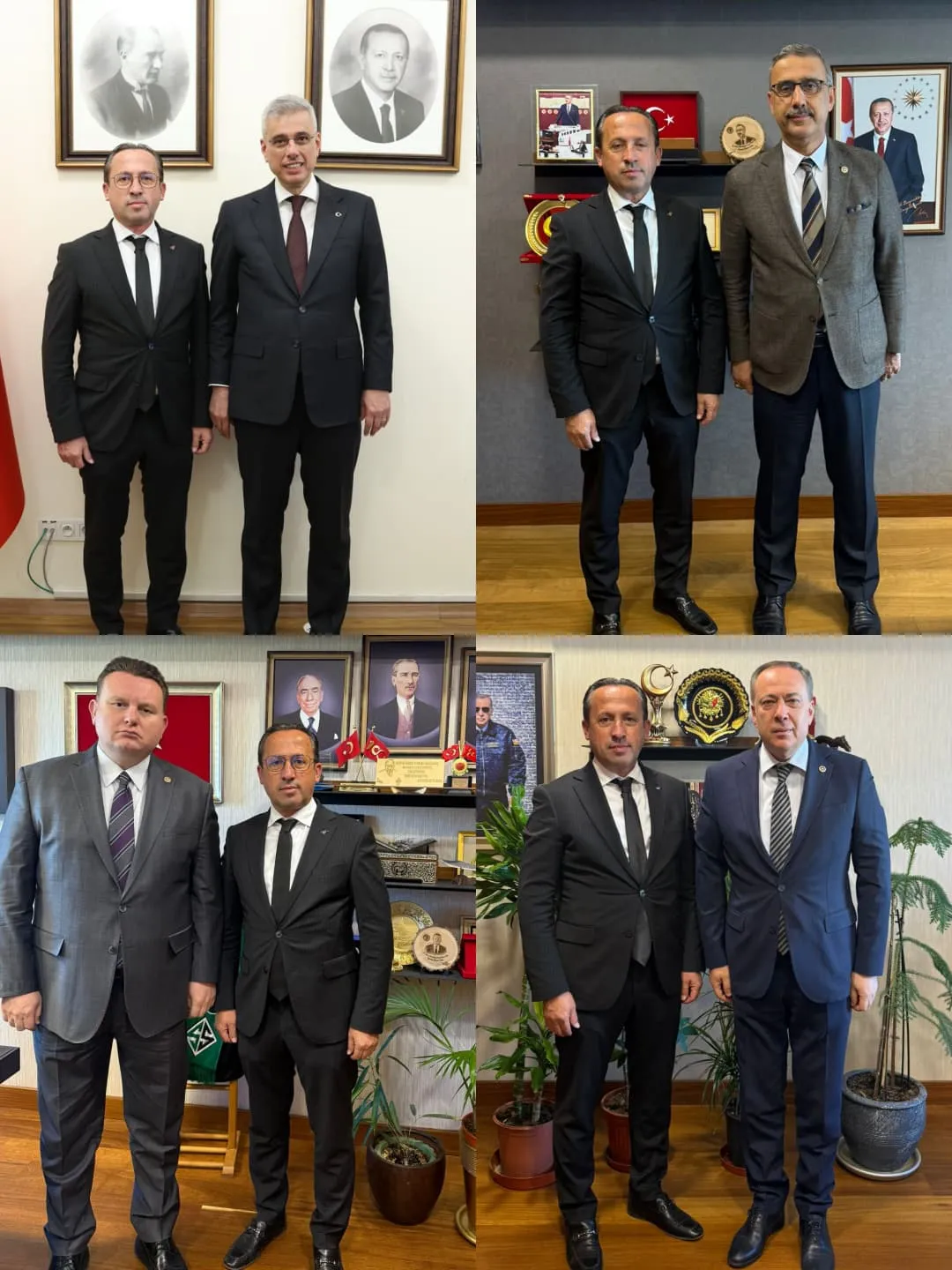 Muhtar Akıncık’tan Ankara’da önemli ziyaretler
