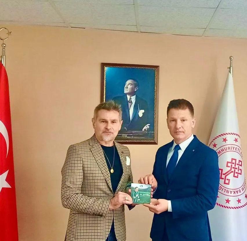 Akif Yener’den İl Kültür ve Turizm Müdürü Süleyman Acar’a ziyaret