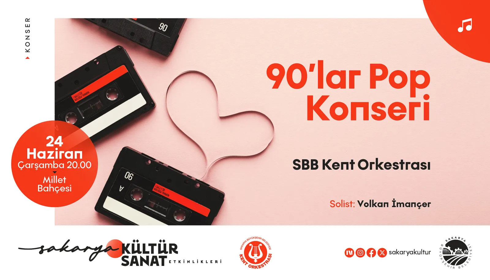 Millet Bahçesi’nde 90’lar rüzgârı esecek