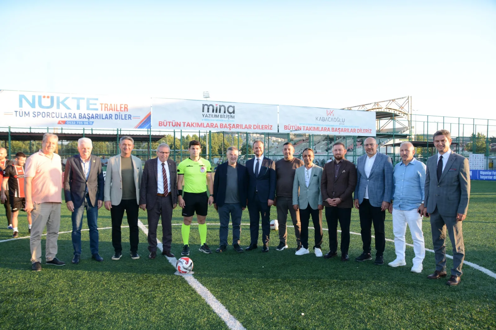 REVONS HOLDİNG 36. OLGUNLAR FUTBOL TURNUVASI COŞKULU BİR TÖRENLE BAŞLADI