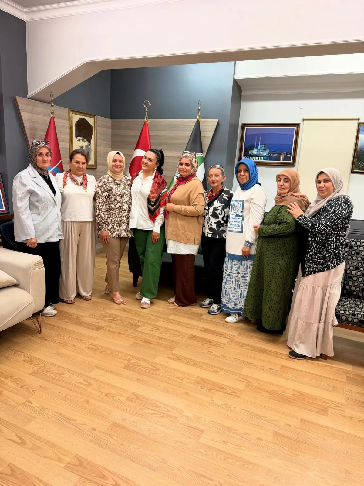 Gaziantepliler ve Samsunlular Derneği Hanımlarından Trabzonlular Derneği’ne Ziyaret