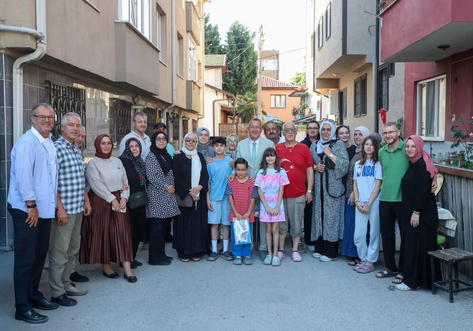 Başkan Işıksu Papuççular Mahallesi’nde Vatandaşlarla Buluştu.