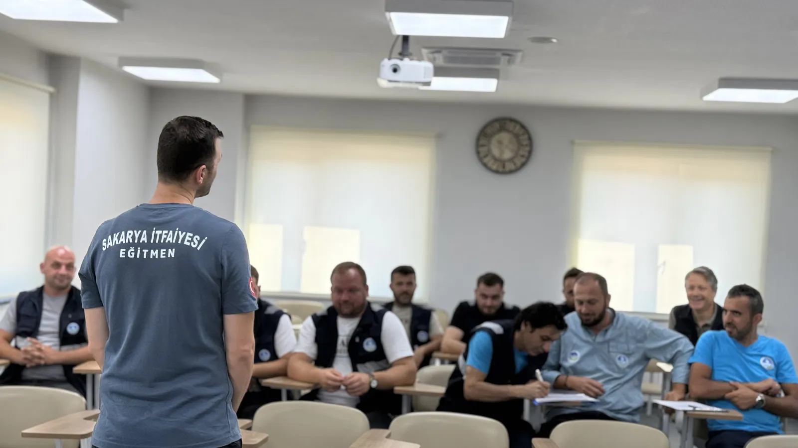 SASKİ saha personeline İtfaiye’den uygulamalı güvenlik eğitimi