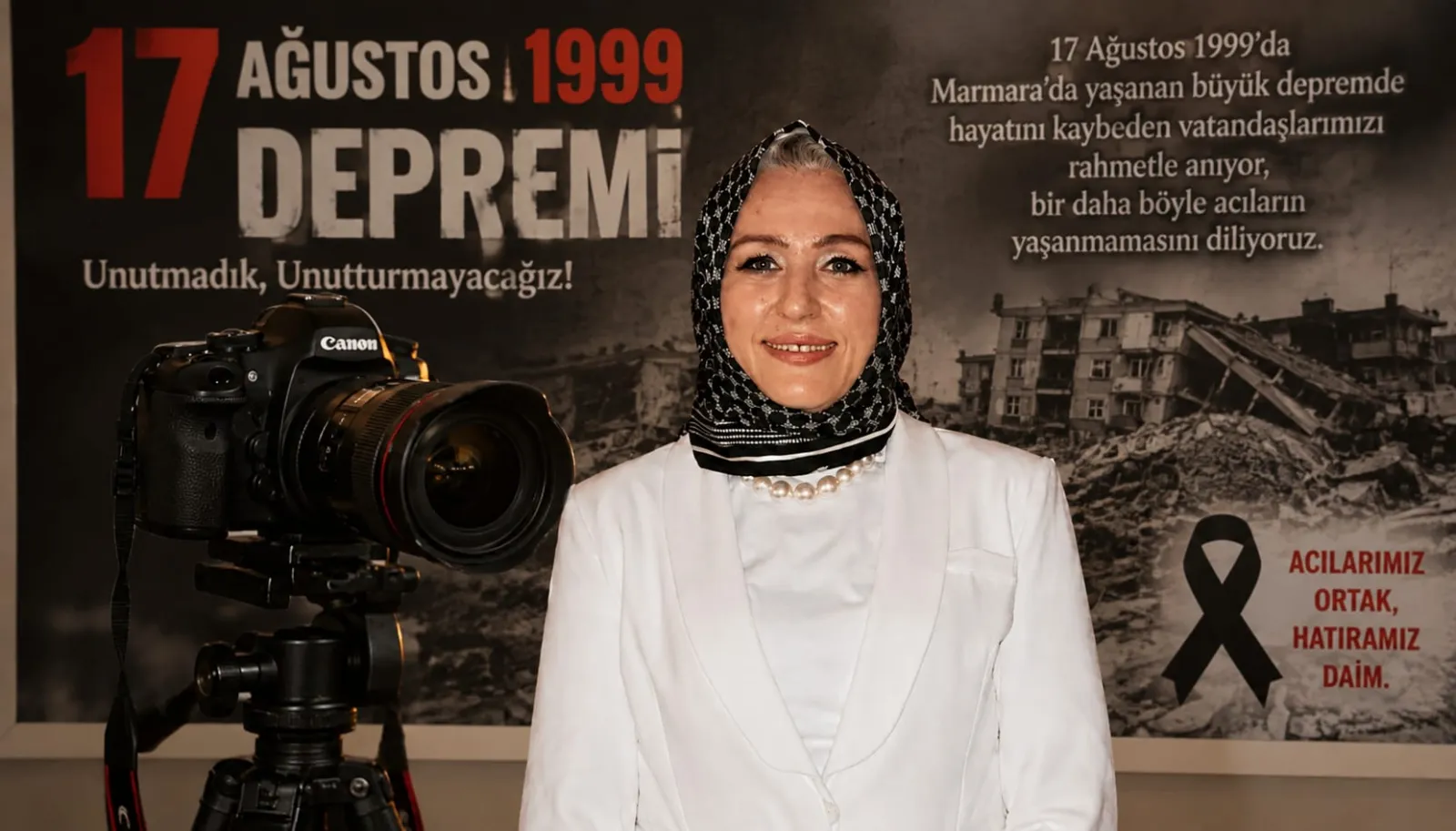 Aslı Çam’dan 17 Ağustos Marmara Depremi mesajı: “Acıları unutmadan, geleceğe hazırlıklı olmalıyız”