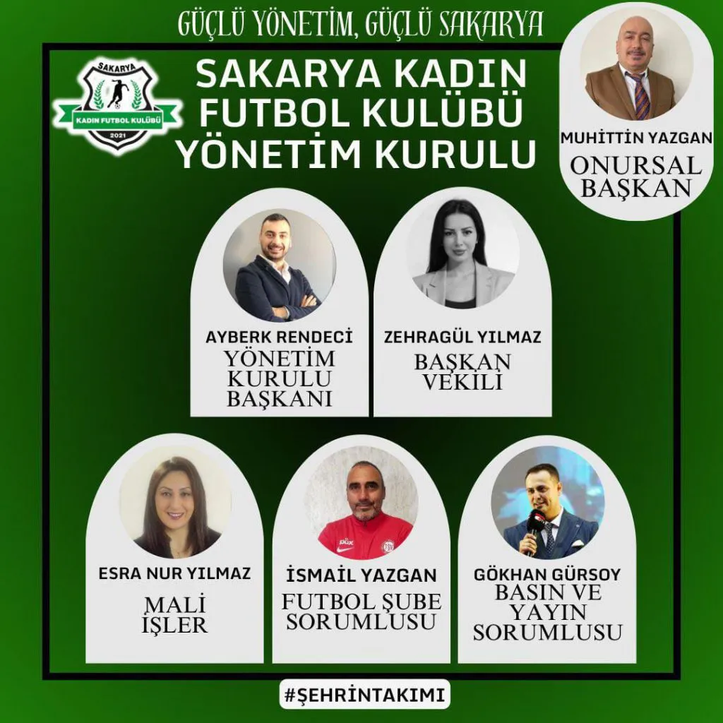 Güçlü Yönetim ile Güçlü Sakarya Kadın Futbolu