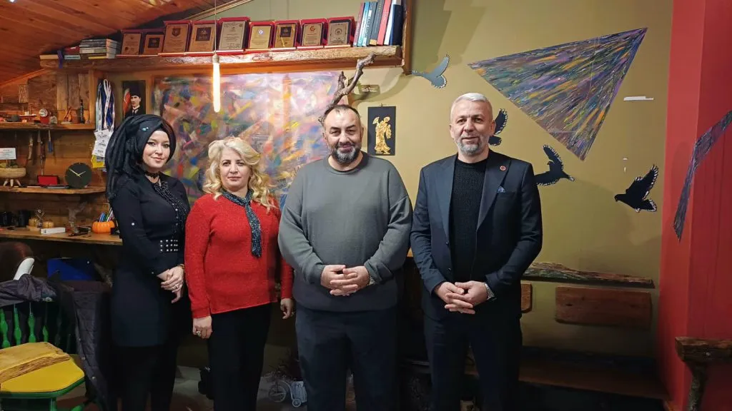 Karaman Mahallesi Muhtarlıgı’ndan Levent Candan’a Nezaket ziyareti