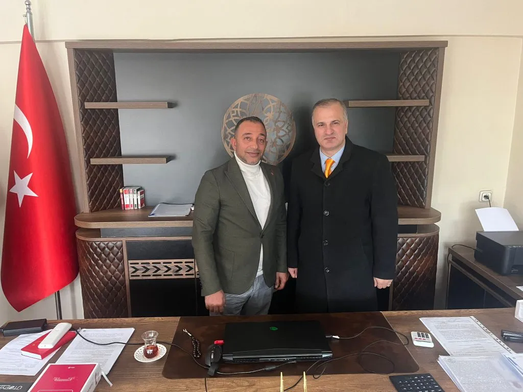 Yeniden Refah Partisi Adapazarı İlçe Başkanı Mustafa Korkmaz’dan Katlı Pazaryeri Derneği Ziyareti