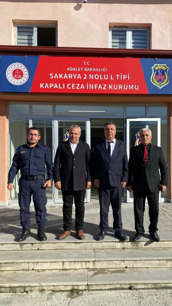 SAGDER’den Cezaevi Müdürü Ramazan Yiğit’e ziyaret