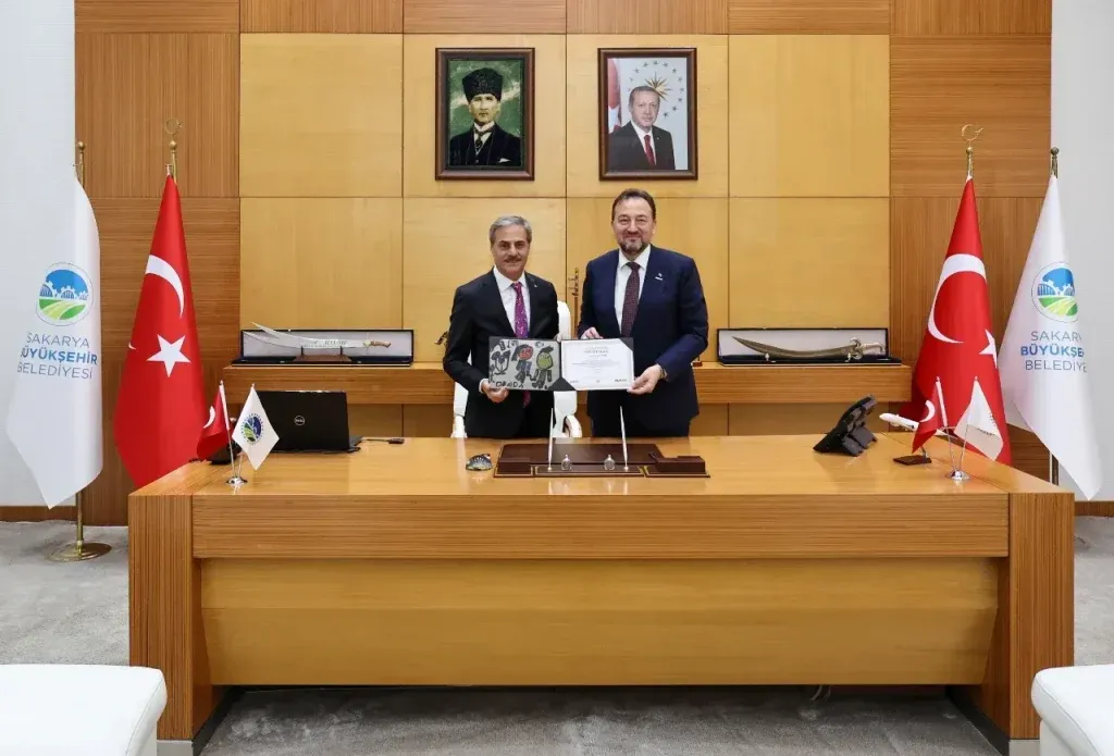 Başkan Alemdar, MÜSİAD Genel Başkanı Mahmut Asmalı’yı ağırladı