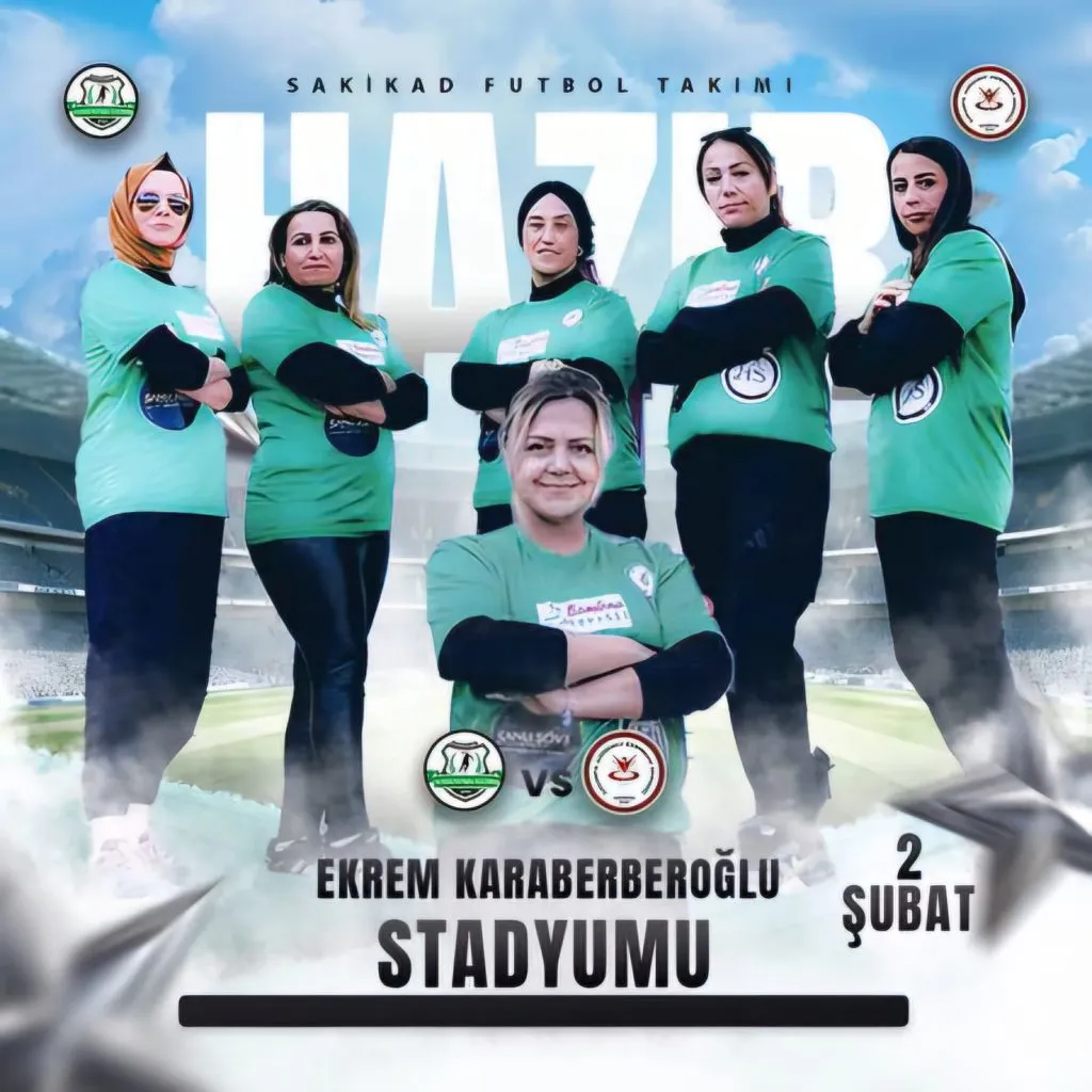 Sakarya’da Kadın Futboluna anlamlı destek; SAKİKAD Girişimci Kadınlar sahaya çıkıyor