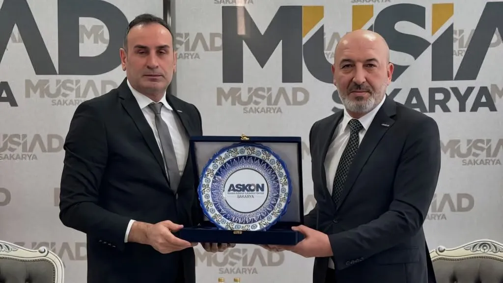 ASKON Sakarya’dan MÜSİAD Sakarya’ya hayırlı olsun ziyareti