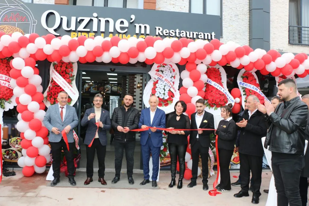 Quzine’m Restaurant dualarla açıldı