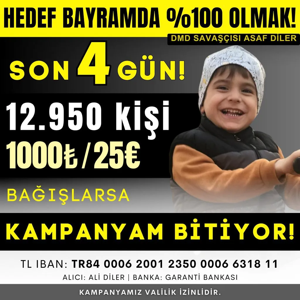 Asaf’ın umudu Dubai’deki tedavi; Sakarya halkının desteği bekleniyor