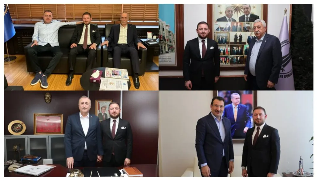 İş İnsanı Faruk Koç, Ankara’da önemli ziyaretlerde bulundu