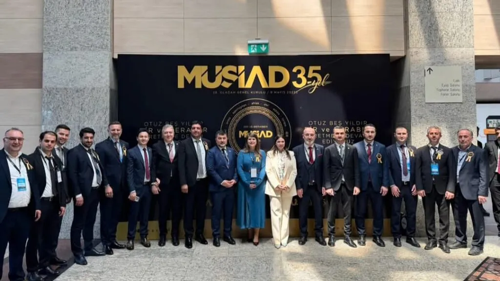 MÜSİAD 28. Olağan Genel Kurulu’nda Sakarya gururu; İsmail Filizfidanoğlu genel merkez yönetiminde
