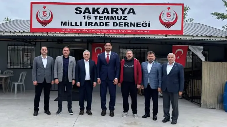 Taha Akgül, Sakarya’da Ali İnci’nin ev sahipliğinde Gençlik Merkezi inşaatını ziyaret etti