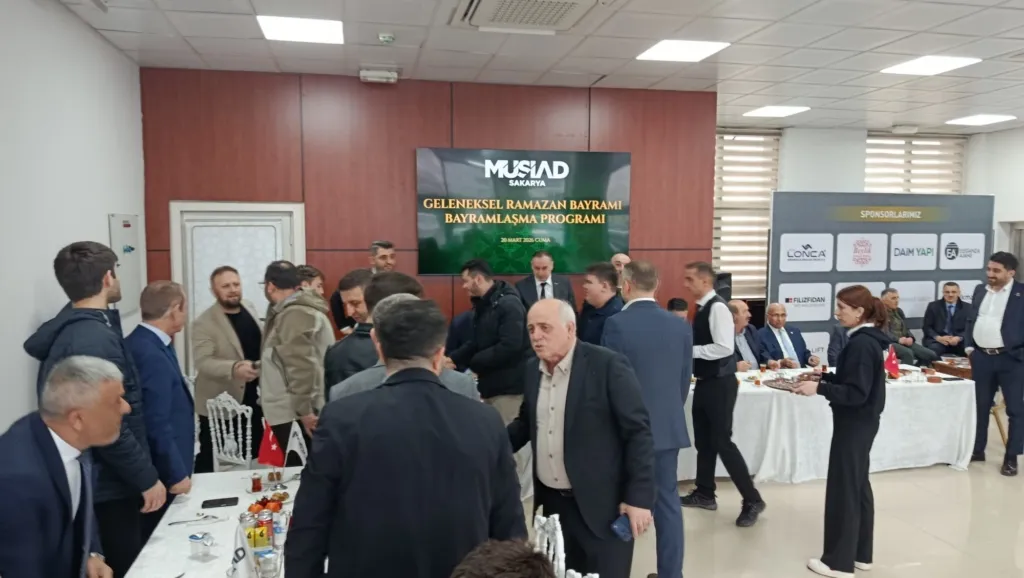 MÜSİAD Sakarya’da bayramlaşma; samimi ve yoğun katılım dikkat çekti