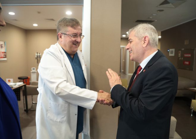 Arslan, sağlık merkezlerini ziyaret etti