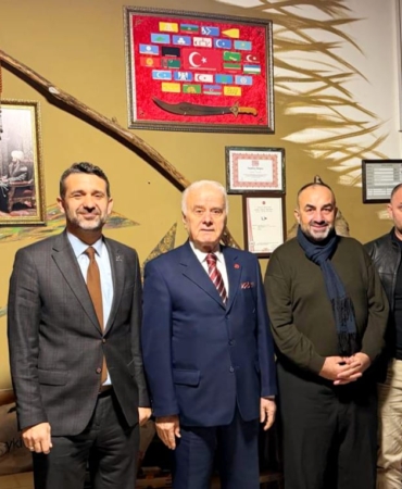 Yeniden Refah Partisi Heyetinden Gazeteci Levent Candan’a ziyaret Görsel Örneği (1)