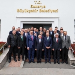 Adalet Bakanı Gürlek, Büyükşehir Belediyesi’nde: Sakarya’ya ‘huzur şehri’ övgüsü