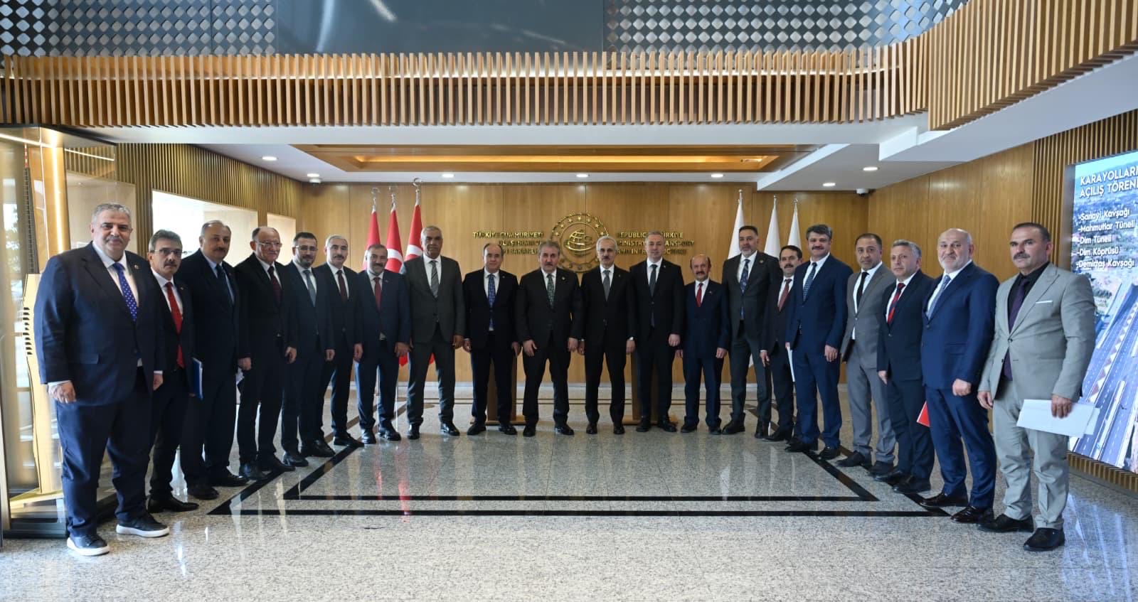 BAŞKAN ŞENOL DİNÇ’TEN ANKARA’DA ÖNEMLİ ZİYARETLER