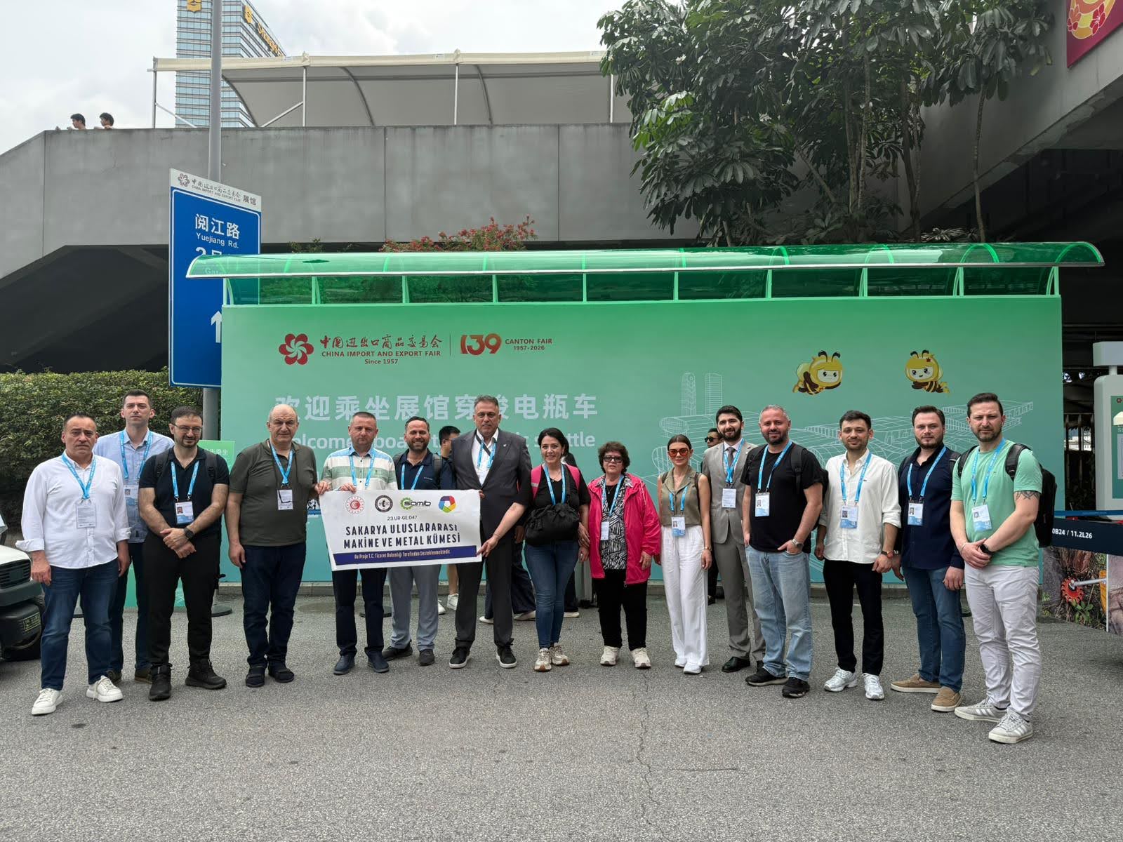 Sakarya Uluslararası Makine ve Metal Kümesi Temsilcileri Çin’de Temaslarda Bulundu