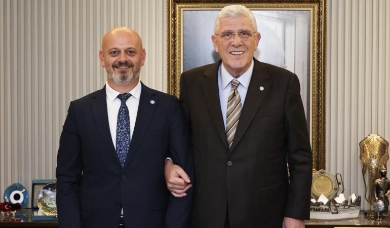 Başkan Sarıoğlu ve Sn. Genel Başkanımız Dervişoğlu