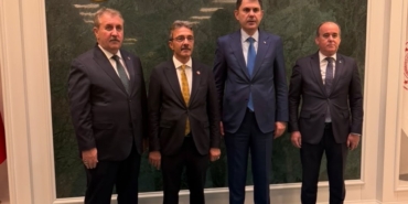 BAŞKAN ŞENOL DİNÇ, BAKAN MURAT KURUM’U ZİYARET ETTİ (2)