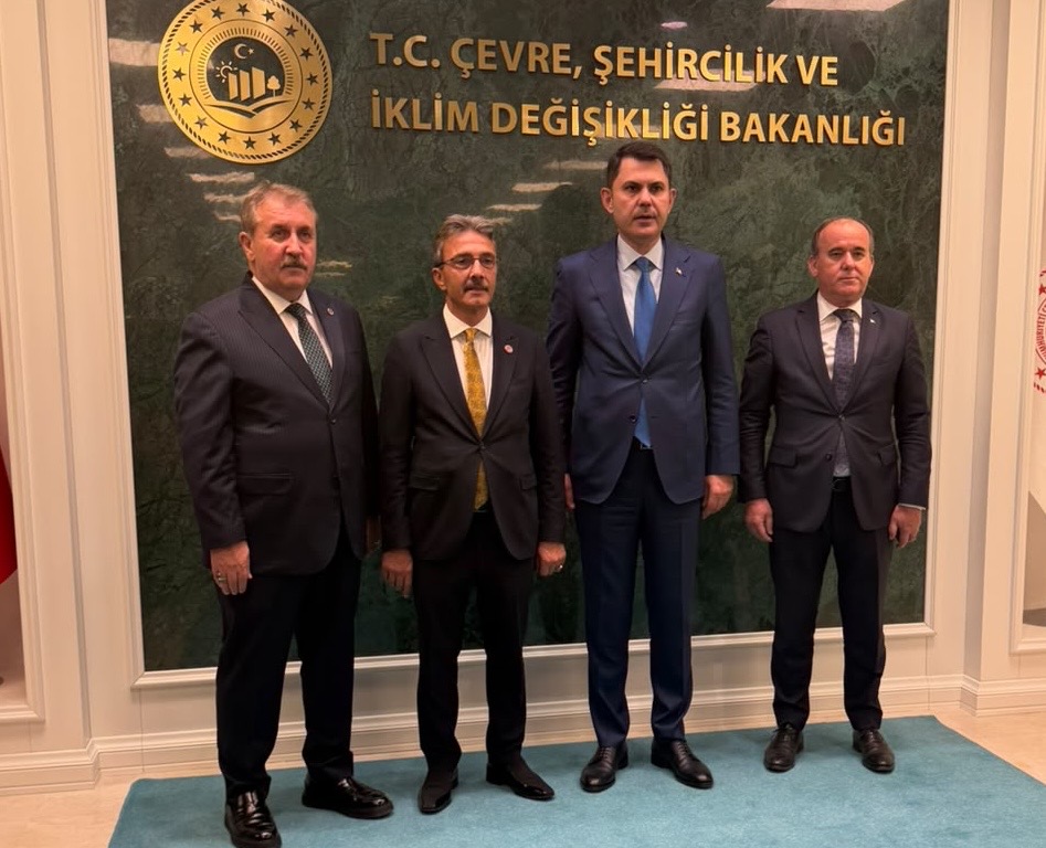 BAŞKAN ŞENOL DİNÇ, BAKAN MURAT KURUM’U ZİYARET ETTİ (2)